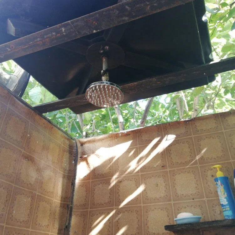 Емкость для душа для дачи на 200 литров Аквапласт 